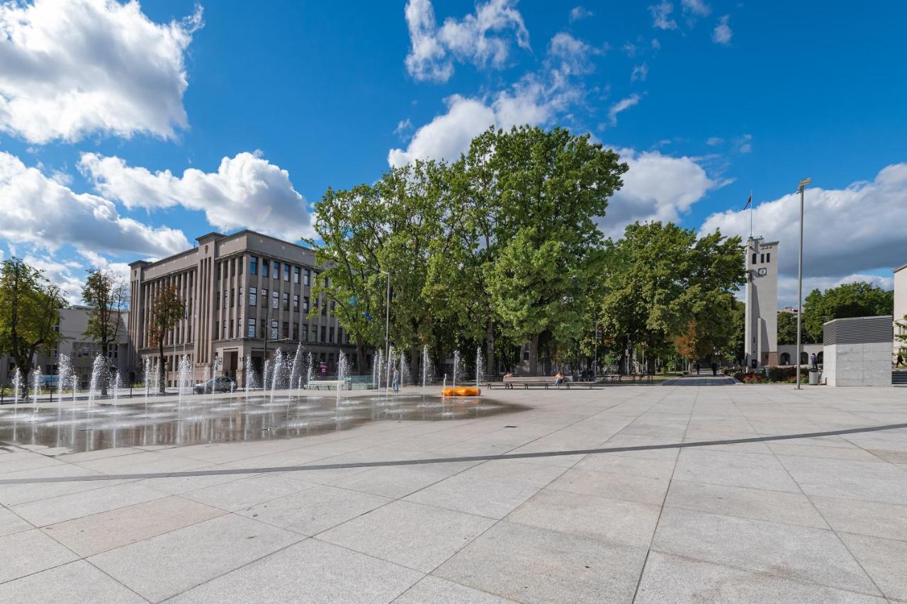 Downtown 4Bd Master Apartment By Hostlovers Kaunas Exteriér fotografie