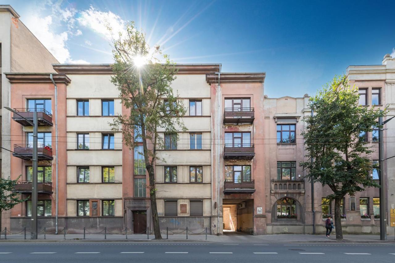Downtown 4Bd Master Apartment By Hostlovers Kaunas Exteriér fotografie